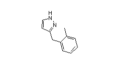 3-(2-methylbenzyl)-1H-pyrazole